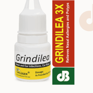 Grindilea 3x – নাকের পলিপাস, ঠান্ডা-কাশি ও শ্বাসকষ্টের কার্যকর ও শক্তিশালী হোমিও সমাধান