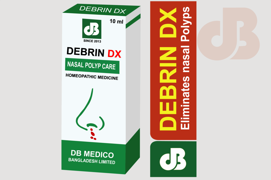✅ DEBRIN DX: নাকে মাংস বৃদ্ধি ও নাক বন্ধের সেরা হোমিও মেডিসিন
