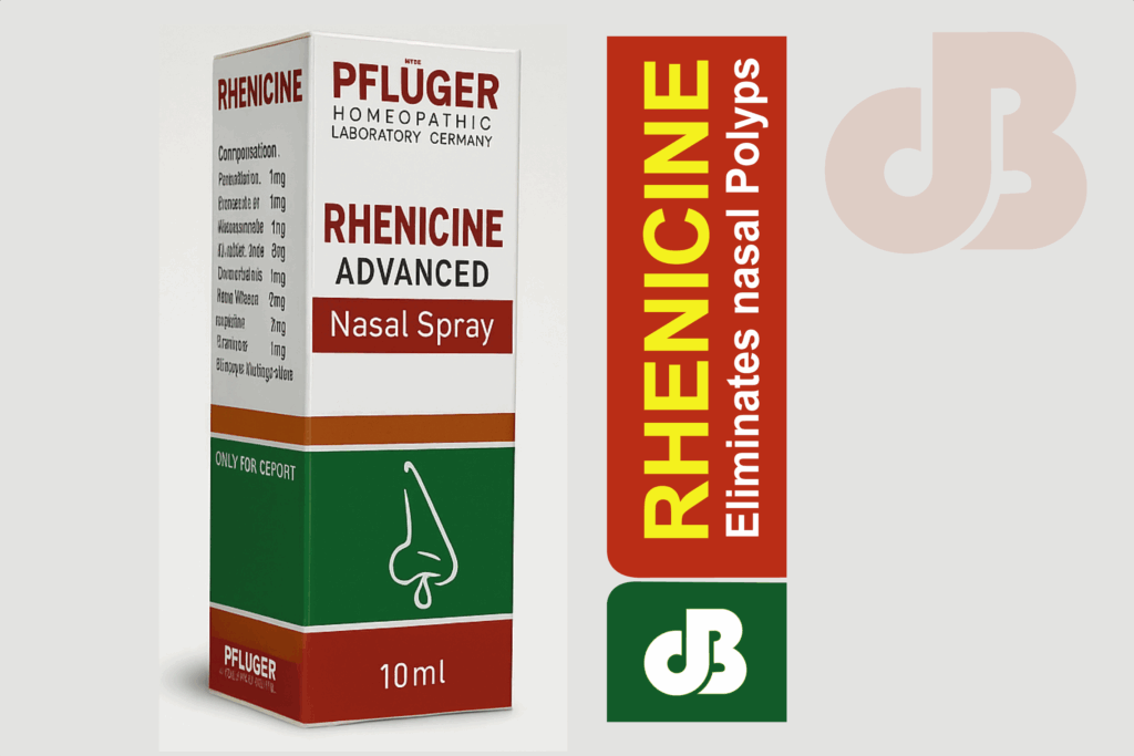Rhenicine – অপারেশন ছাড়াই নাকের পলিপাস ও মাংস বৃদ্ধির শেষ সমাধান, জার্মানির শক্তিশালী হোমিও মেডিসিন