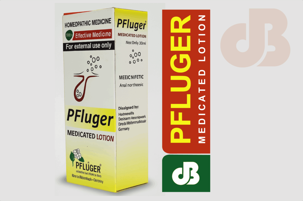 Pfluger Medicated Lotion – মুখের ব্রণ, মেছতা, কালো দাগ ও একনি দূর করে স্থায়ী হোমিও সমাধান