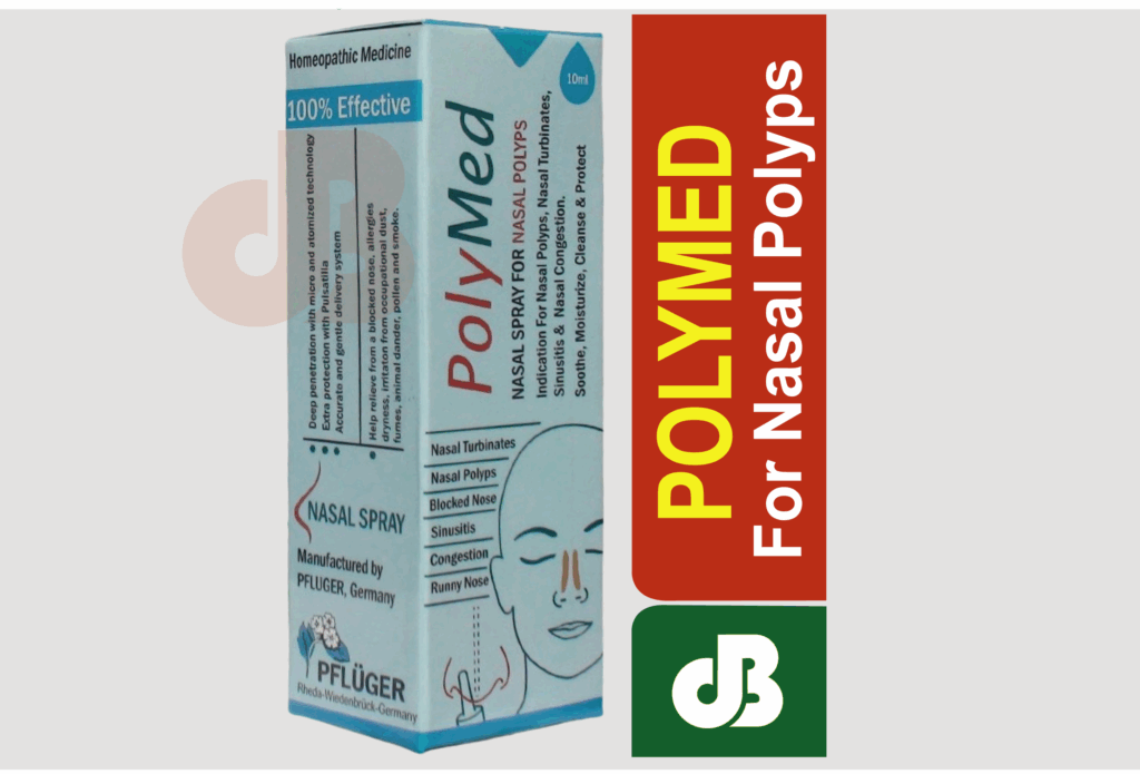 POLYMED – নাকের পলিপাস দূর করতে এক বাজিকর হোমিও সমাধান